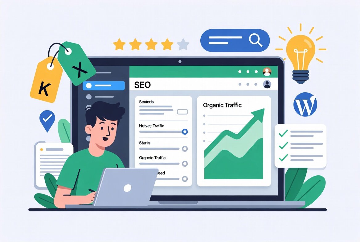 WordPress SEO Tutorial for Beginners: Essential Steps to Optimize Your Site and Boost Organic Traffic